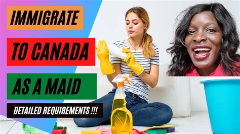 Apply for maid canada. .  ...