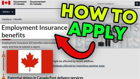 Apply for medical ei online.  Sign up for direct All about Employment Insurance Cana...