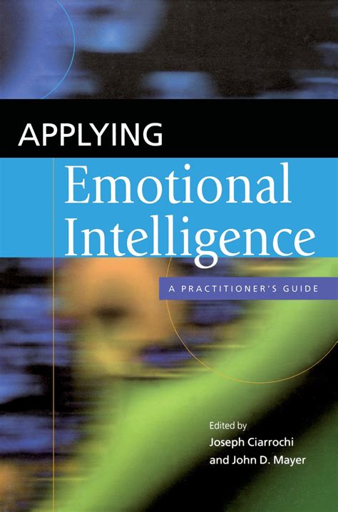 Applying emotional intelligence a practitioners guide. - Over den invloed van het zenuwstelsel op de ademhaling ....