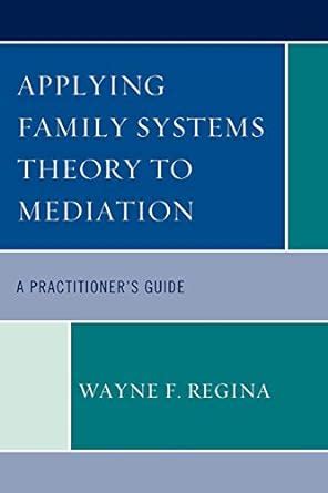 Applying family systems theory to mediation a practitioners guide. - Art beyond sight a resource guide to art creativity and visual impairment.