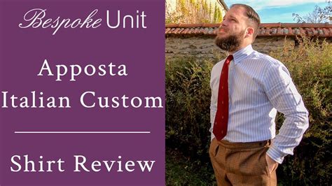 Apposta Shirt Review: Made-To-Measure Custom Italian Shirts