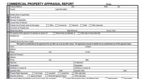 Appraiser Tech Tip General Purpose Commercial Appraisal Form Using