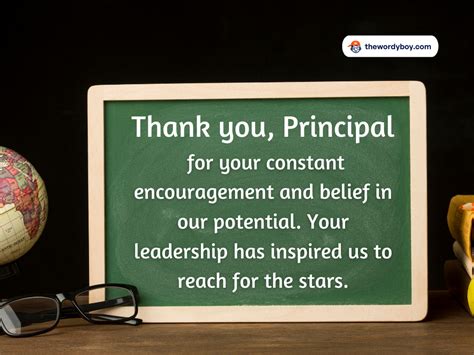 Appreciation message for teachers from principal.  With text, email, a...