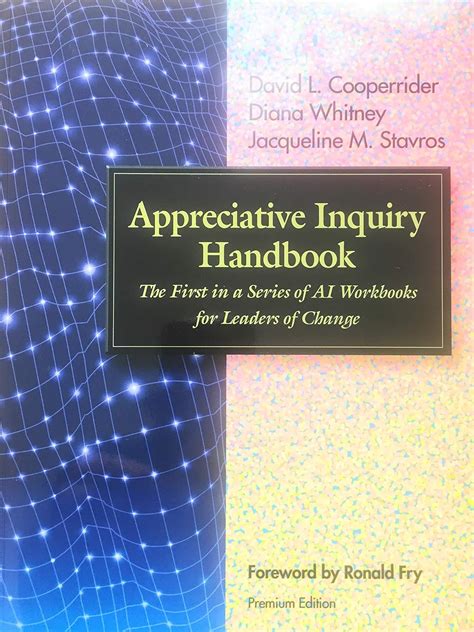 Appreciative inquiry handbook the first in a series of ai workbooks for leaders of change. - Bedienungsanleitung für das thermo genesys 10.