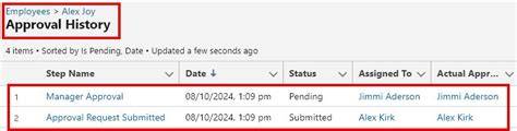 Approval history related list not showing.  Especially when - multiple approval processes are...