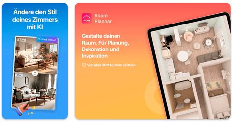 Apps für Raumgestaltung