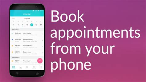 Apps for booking appointments. The basics to run your own business while staying ahead of schedule. €0/mo. for a single location. Per transaction: 1.75% + VAT (in person) Get started free. Top Free Features: Unlimited staff accounts. Custom booking website and social media integrations. 