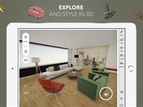 Apps for interior design. Ultimately, with careful planning and use of this app’s AR features, you can easily freshen up your bathroom or hallway exactly as you imagined. Download: Wayfair (Free) 5. Overstock. As a popular and well-supplied retailer of home goods, Overstock's app is a go-to option for homeowners and Android users in the US. 
