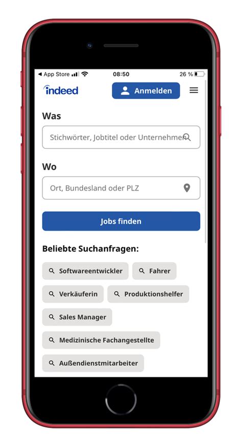 Apps zur Jobsuche