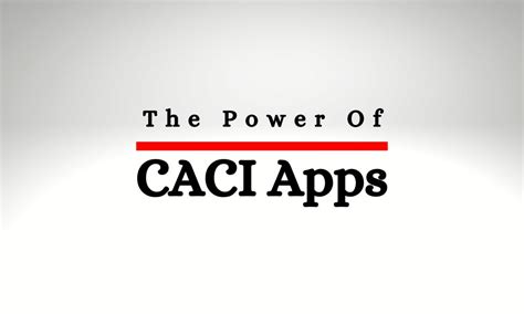 Apps.caci.com. Things To Know About Apps.caci.com. 