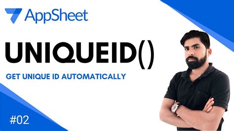 Appsheet unique id formula.  In this video we will understand as how to generate a...