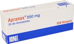 Apranax 550 mg filmtabletta