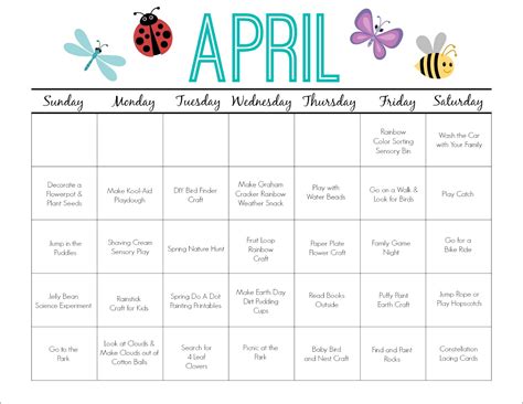 April 2024 Event Calendar Calendar Kids First Sports Center