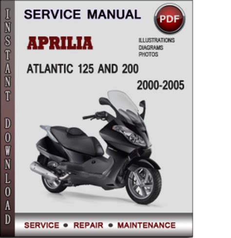 Aprilia atlantic 125 200 2002 factory service repair manual. - Mercedes benz w211 repair manual 07.