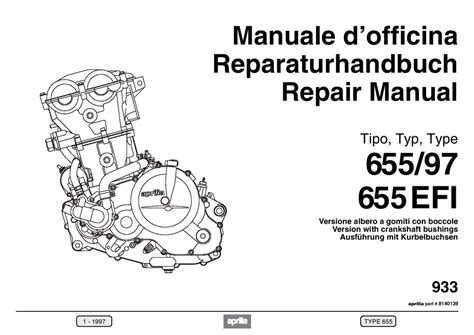Aprilia rotax 655 1997 fabrik service reparaturanleitung. - Dr s s khanka free download.