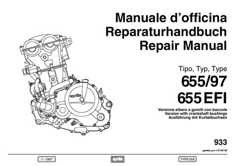 Aprilia rotax engine type 655 97 655 efi 2001 workshop manual repair manual service manual. - Vw cd radio rcd 310 manual.