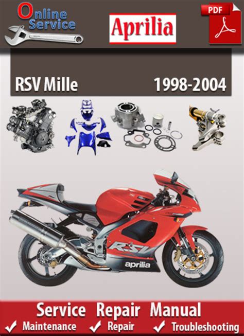 Aprilia rsv mille service and repair manual. - Bissell proheat powersteamer pro tech user manual.