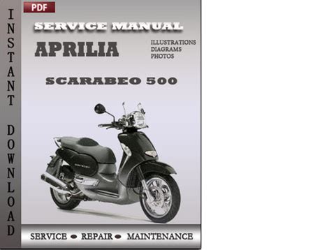 Aprilia scarabeo 500 service repair manual download 05 06. - 2002 yamaha wr426f and wr400f service manual instantdownload.