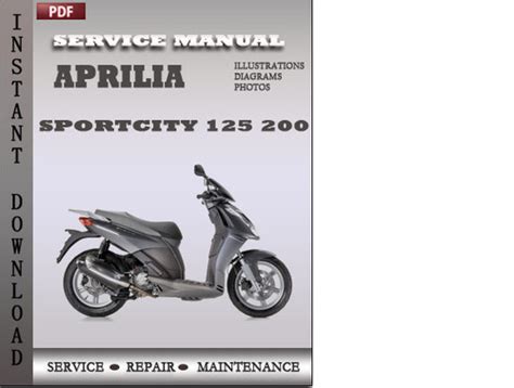 Aprilia sportcity 125 200 factory service repair manual. - Redaccion de documentos para escribirte mejor 2.