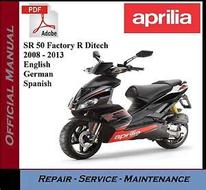 Aprilia sr 50 factory new workshop manual. - Promecam press brake manual is 25.
