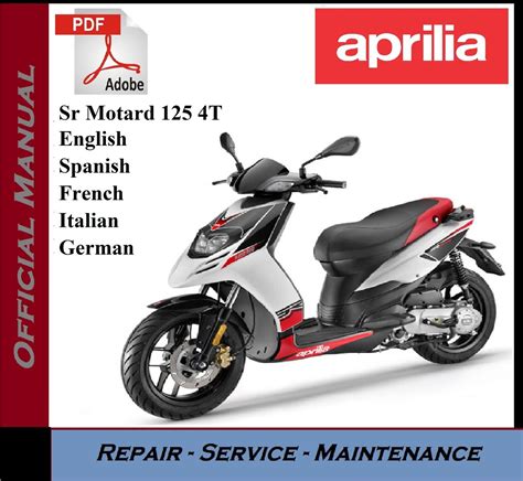 Aprilia sr motard 125 4t workshop repair service manual. - A surgeons guide to anaesthesia and perioperative care.