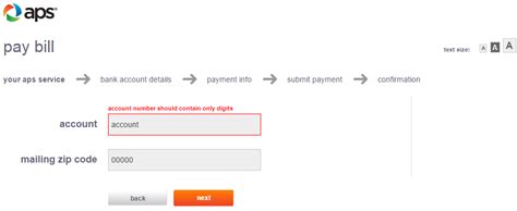 Aps pay bill online. To make a payment, Please log into our secure payment portal. Make a Payment 