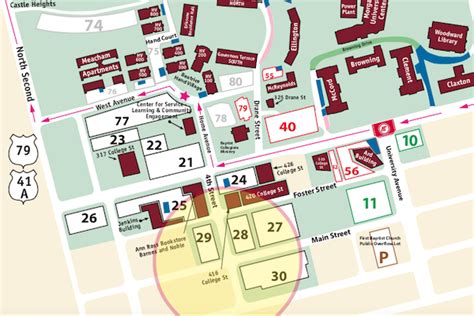 Apsu map. The Child Learning Center is located in the Sexton Building on Eighth Street, an easily accessible part of the campus. The trained and caring staff takes pride in the facility and in the developmentally appropriate curriculum. Call 931-221-6234, Monday through Friday, during regular business hours for more information. 