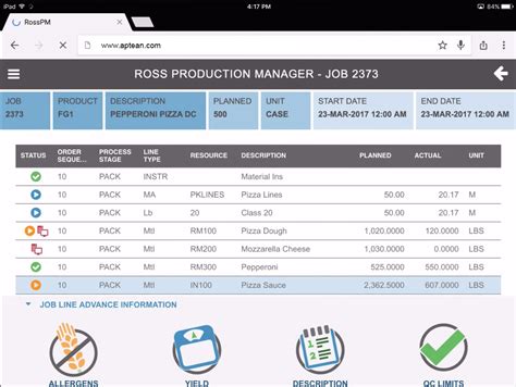 Aptean Process Manufacturing ERP Ross Edition vs. ProfitBooks