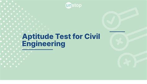 Aptitude Test For Civil Engineering