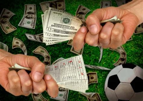 Apuestas de fútbol con dinero.