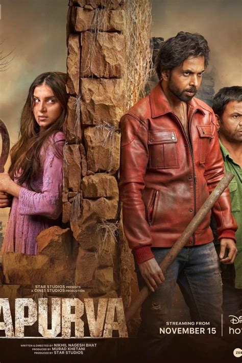 Apurva. Overall, Apurva is a well-made thriller that grips your attention right from the first frame and is a perfect watch for the digital world. Tara Sutaria, and Rajpal Yadav are among the major ... 
