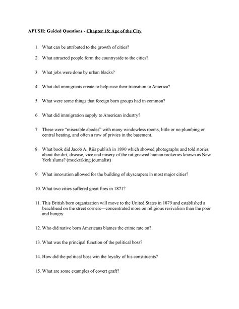 Apush chapter 18 questions.  494-502 APUSH - Chapter 18-3 Daily Reading Che...