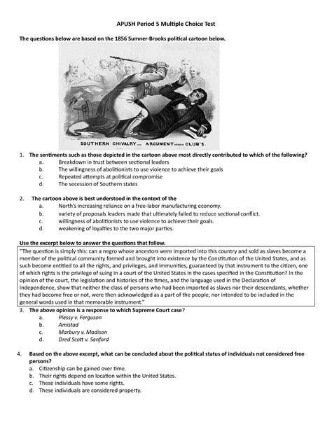Apush unit 5 practice test. Our APUSH unit 8 practice test features 24 multiple choice questions. This unit explores the geopolitical strategies, conflicts, and ideologies that characterized the time period from 1945–1980. Domestically, the Civil Rights Movement’s struggle for equality, the social upheavals of the 1960s, and the divisive Vietnam War are central themes. 