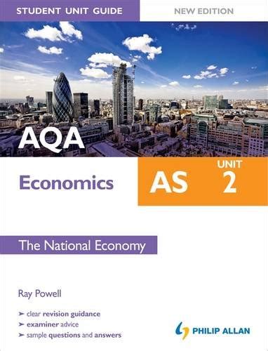 Aqa as economics student unit guide unit 2 new edition the national economy. - Student study guide to accompany human biology by sylvia s mader.