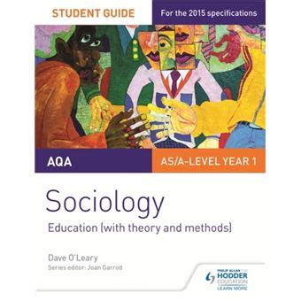 Aqa sociology student guide 1 education with theory and methods. - Essentials of general organic and biochemistry lab manual.
