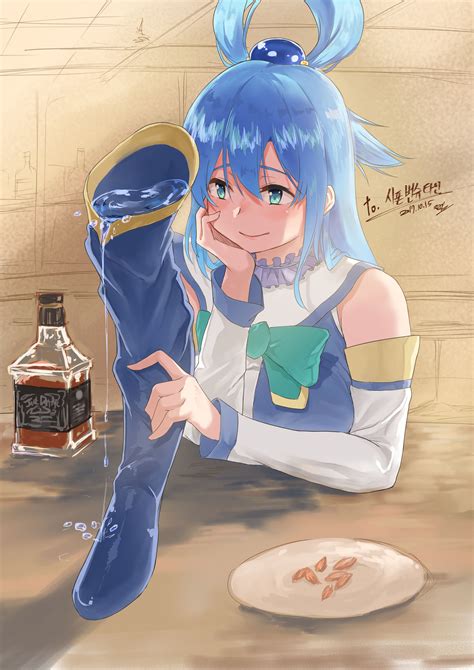 Aqua (Konosuba) Hentai. List exclusive uploads tagged "Aqua (Konosuba) ". We got 1 videos, 3 animated gifs, 32 images alredy. Check them out! This list filters only those artworks that were made based on ideas received from our registered members. Submit your idea and get your own EXCLUSIVE artwork made by skilful hands of our artists! 