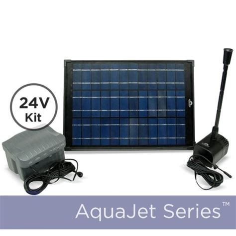 AquaJet 24V Night & Day Solar Water Pump Kit by Silicon Solar