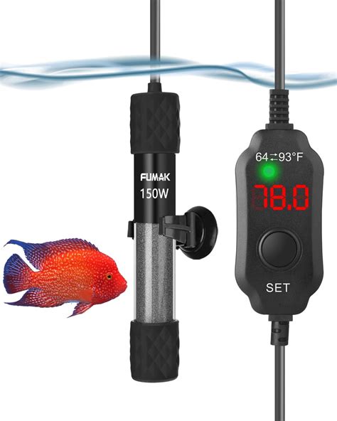 Aquarium Heater 25W/50W/100W, Small Fish Tank Heater with …