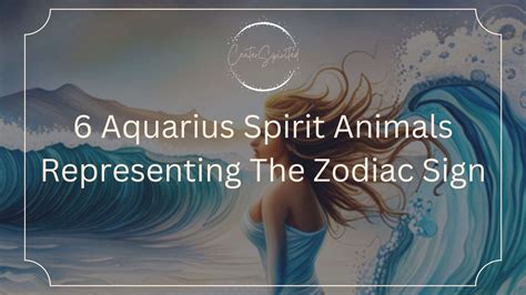 Aquarius spiritual animal. View Aquarius Details Spirit Animal By Zodiac Chart. Astrology has several categories and details for each zodiac sign according to your birthday, and we made a zodiac sign chart mapping each zodiac with a list of spirit animals that relate through their meaning, elmenet, personality and more.. We also provide personality traits, ruling … 