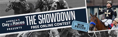 The Showdown Race Standings THE WORKS - Sat 12/5 Track: Aqueduct Contestant selects three horses and places a mythical $2 Win bet on each horse selected, a mythical $1 Exacta Box bet on the three selections, and a mythical $0.50 Trifecta Box bet on the three selections.. 