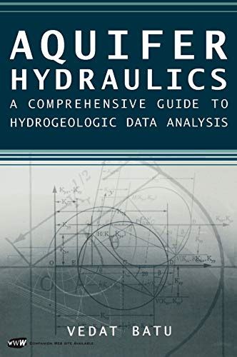 Aquifer hydraulics a comprehensive guide to hydrogeologic data analysis. - Essai sur l'origine des connaissances humaines.