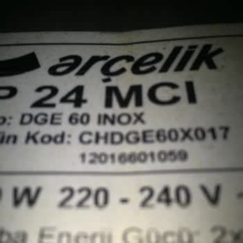 Arçelik Yedek Parça ve K3286 Şikayetleri Şikayetvar. 