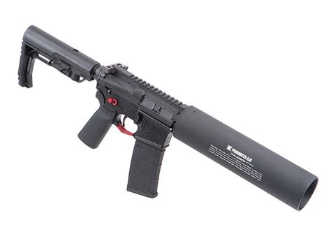 Look no further: The 67MM AR-15 Utility Can Launcher is the essential companion for your AR. It has an average distance of 105 yards when fired at an optimum angle. The 67mm AR-15 Utility Can Launcher is designed to work with M200 5.56 Blanks, so you can shoot whatever you want. The AR-15 Utility Can Launcher is made from high-quality aluminum ...
