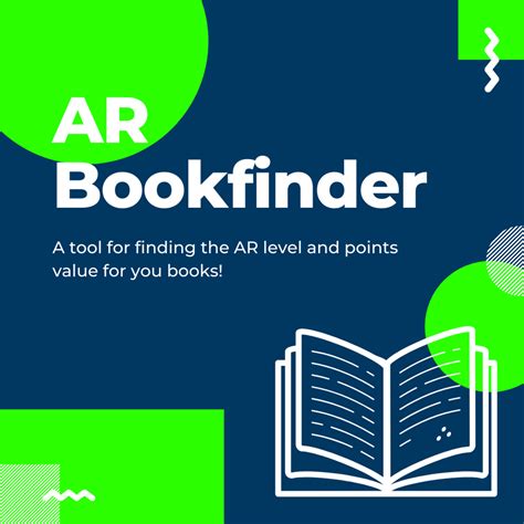 Ar ar book finder. Resources. You can search for book titles based on authors, topics or titles of books. Just type what you want to search for in the blank field above and click Search. You will then be able to sort your search results, select book titles to add to your AR BookBag, print a list of your search results or start a new search. 