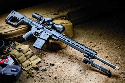 Ar bolt action. gallery=53,000-5,000: FN SPR A3G. So good is FNH USA's SPR A3G, the FBI has selected the rifle as one of its tactical precision rifles, according to FNH USA's website. Chambered in .308 Win., the SPR A3G boasts a cold hammer-forged, MIL-SPEC fluted, 24-inch barrel offering sub-1/2 MOA accuracy at 100 yards. 