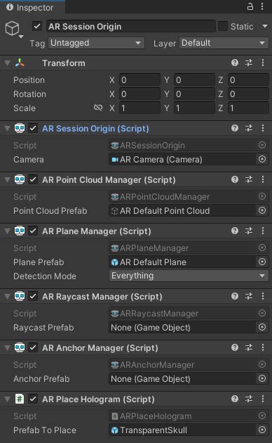 Ar foundation raycast.  Session management: manipulation of the platform-level conf...