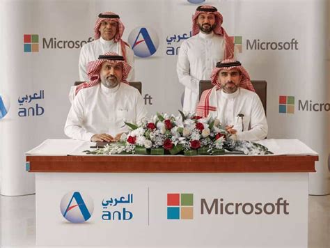 Arab National Bank: Renews partnership with Microsoft Arabia