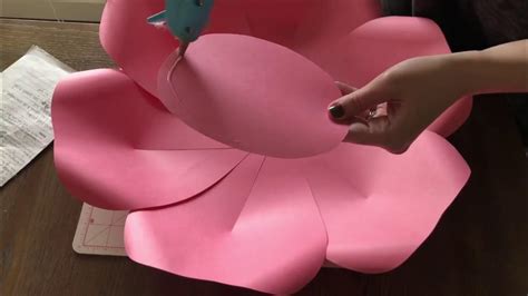 Arabella Paper Flower Tutorial Youtube