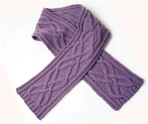 Aran Scarf Pattern Design Patterns