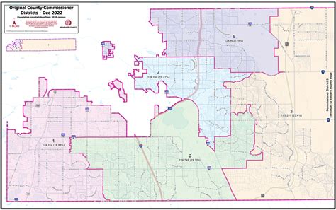 Arapahoe County gets new commissioner district map